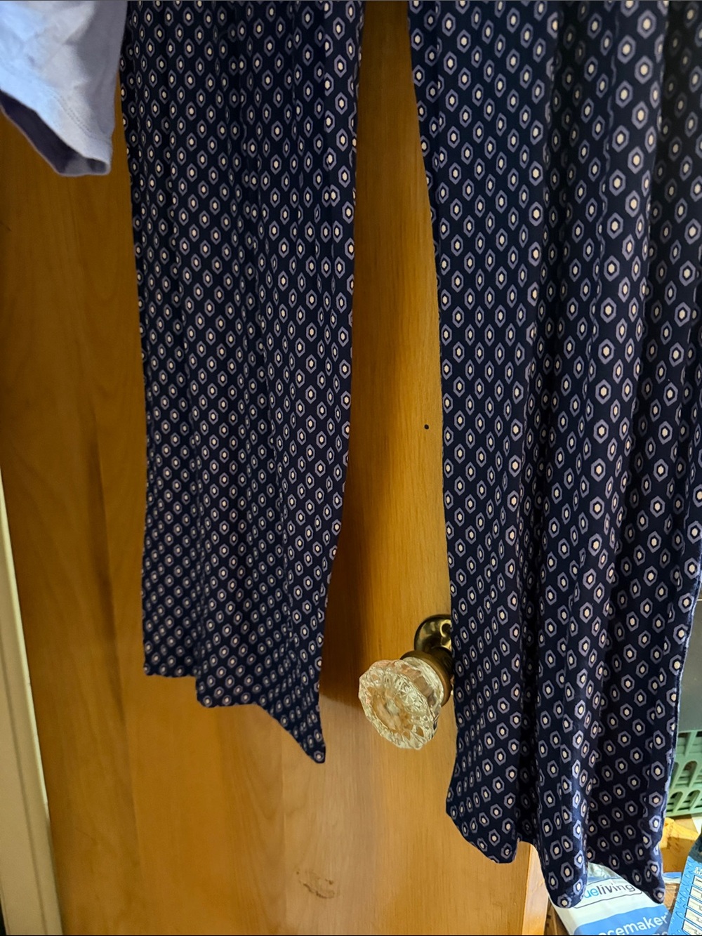 Apt. 9 Lavender Blue Knot-Front Pajama Set - Picture 4 of 6